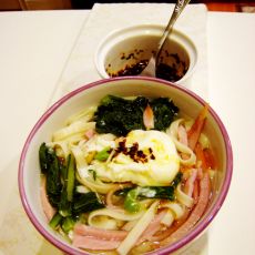 鸡蛋火腿面的做法 鸡蛋火腿面的做法