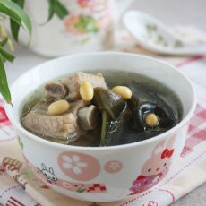 海带黄豆排骨汤的做法 海带黄豆排骨汤的做法