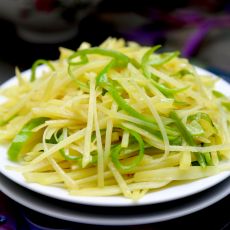 青椒土豆丝的做法 青椒土豆丝的做法