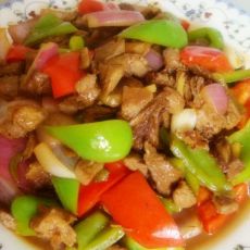 家常菜--肉末什锦小炒的做法步骤