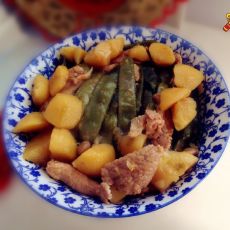 家常炖豆角的做法步骤