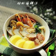 家常补钙汤羹---蛤蜊海鲜汤的做法 家常补钙汤羹---蛤蜊海鲜汤的做法