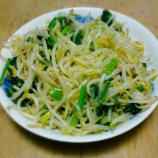 豆芽菜炒菠菜的做法 豆芽菜炒菠菜的做法