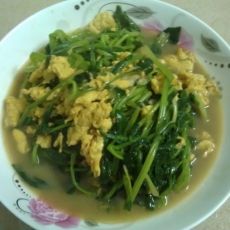 菠菜炒蛋的做法 菠菜炒蛋的做法