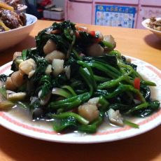 蒜泥菠菜扇贝丁的做法 蒜泥菠菜扇贝丁的做法