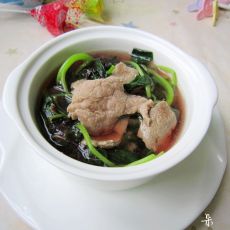 猪肝瘦肉苋菜汤的做法 猪肝瘦肉苋菜汤的做法