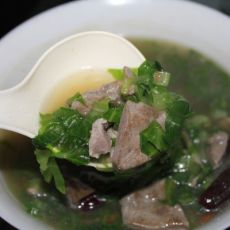 猪肝瘦肉菜丝汤的做法 猪肝瘦肉菜丝汤的做法