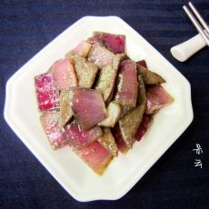 洋葱炒猪肝的做法步骤
