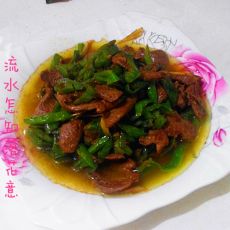 青椒炒猪肝的做法 青椒炒猪肝的做法