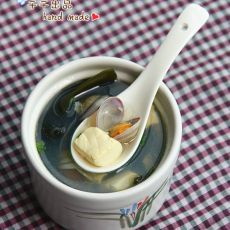 蛤蜊海带豆腐汤的做法步骤