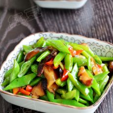 蚝油香菇扁豆的做法 蚝油香菇扁豆的做法