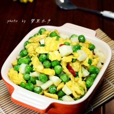 山药豌豆炒鸡蛋的做法 山药豌豆炒鸡蛋的做法