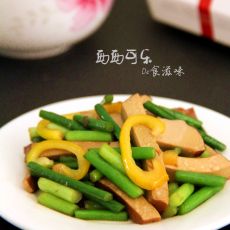 蒜薹炒香干的做法 蒜薹炒香干的做法