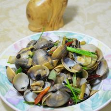 豆豉香辣炒花蛤的做法 豆豉香辣炒花蛤的做法