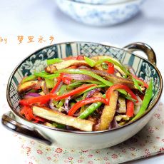 香干炒荷兰豆的做法 香干炒荷兰豆的做法
