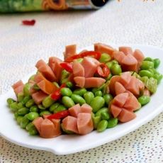 小炒毛豆的做法 小炒毛豆的做法