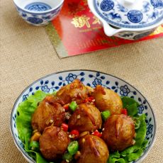 宫保土豆虾球的做法 宫保土豆虾球的做法