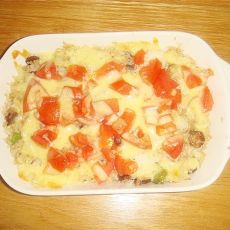 芝士香肠焗饭的做法 芝士香肠焗饭的做法
