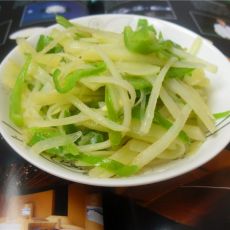 青椒土豆丝的做法步骤
