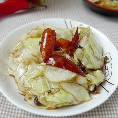 手撕包菜的做法步骤