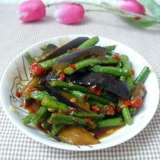 长豆角烧茄子的做法步骤