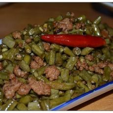 肉沫炒酸豆角的做法 肉沫炒酸豆角的做法