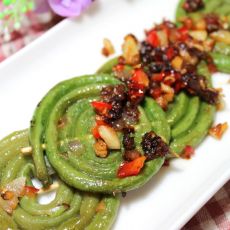 蒜香长豆圈的做法步骤