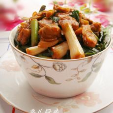 爆炒文蛤肉大蒜的做法 爆炒文蛤肉大蒜的做法