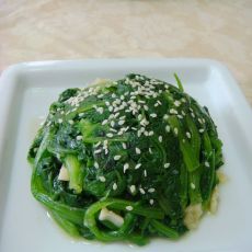 蒜香菠菜的做法 蒜香菠菜的做法