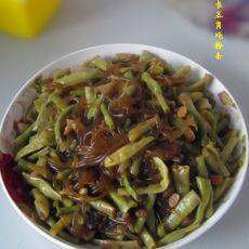 长豆角炖粉条的做法步骤