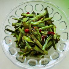 干煸长豆角的做法步骤