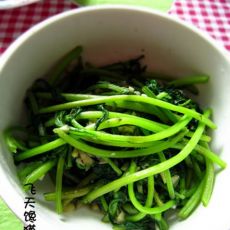 蒜香茼蒿的做法 蒜香茼蒿的做法