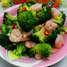 蒜蓉虾仁西兰花的做法 蒜蓉虾仁西兰花的做法