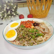 咸菜卤肉凉拌粉的做法步骤