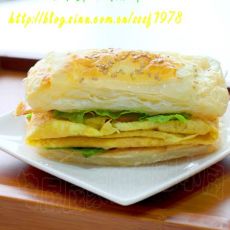 培根蛋法风烧饼的做法 培根蛋法风烧饼的做法