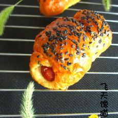 热狗面包卷的做法步骤