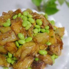 毛豆烧茄子的做法 毛豆烧茄子的做法