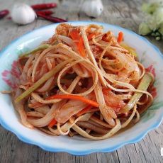 白菜拌豆丝的做法 白菜拌豆丝的做法
