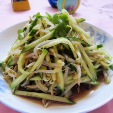 凉拌黄瓜豆芽菜的做法 凉拌黄瓜豆芽菜的做法