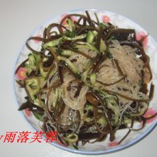 黄瓜拌海带的做法 黄瓜拌海带的做法