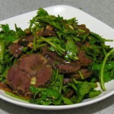 香菜拌牛肉的做法 香菜拌牛肉的做法