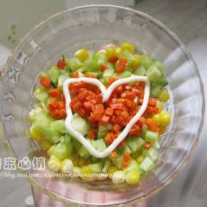 玉米沙拉的做法步骤