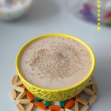 板栗奶茶西米露的做法步骤