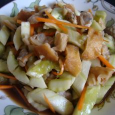 油条蛤蜊肉拌黄瓜的做法 油条蛤蜊肉拌黄瓜的做法