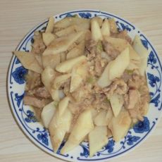 山药炒肉片的做法 山药炒肉片的做法
