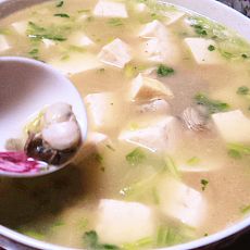 海蛎豆腐汤的做法 海蛎豆腐汤的做法