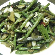 长豆角炒茄子的做法步骤