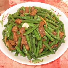 长豆角炒肉的做法步骤