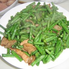 长豆角炒肉的做法步骤