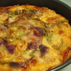 牛肉海鲜pizza的做法 牛肉海鲜pizza的做法